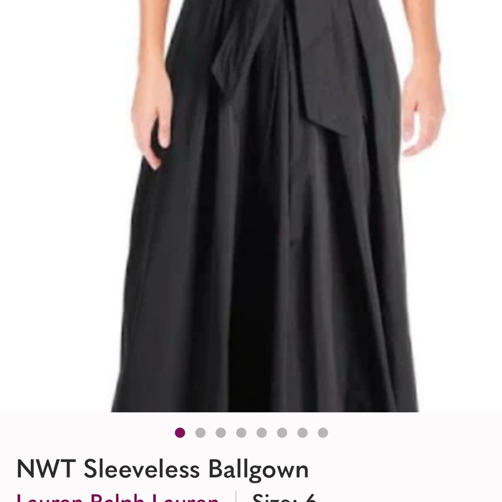 Ralph Lauren Black A-Line Skirt